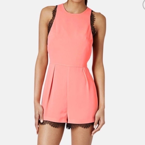 Topshop romper / size 2 / light pink - Picture 1 of 3